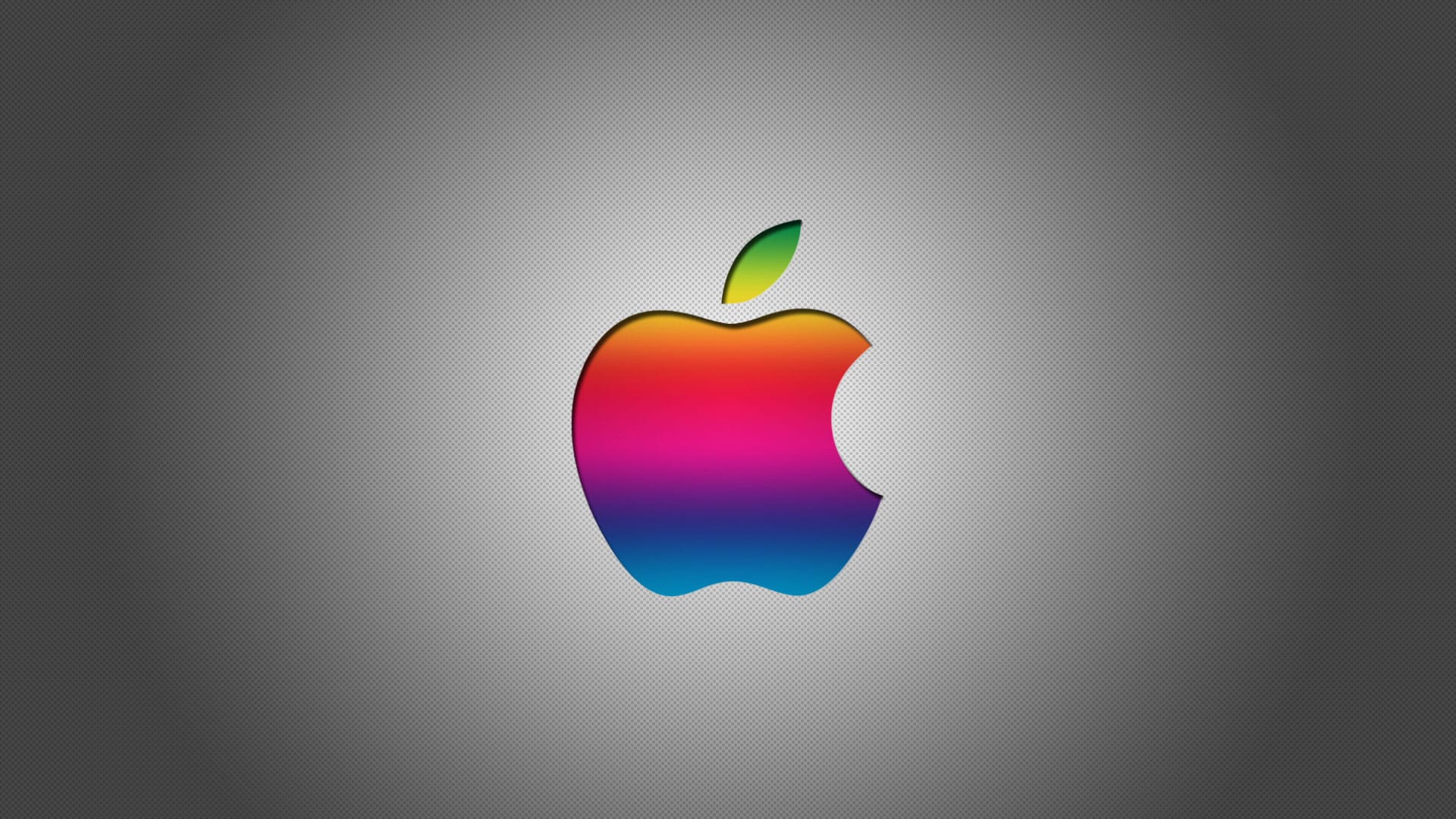 Apple's iconic bitten apple logo showcased alongside a collage of their social media posts demonstrating the company's commitment to simple, clean, and modern design which epitomizes effective social media design and branding.